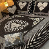 Fancy Velvet Bed Sheet Set - 4 Pieces  FVB 240
